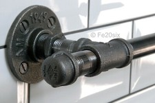 Wrought iron Curtain pole rail