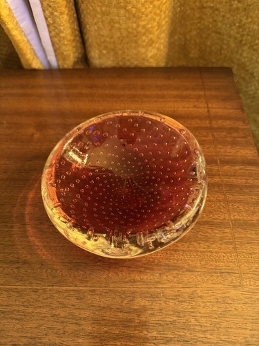 Murano glass ashtray - ,