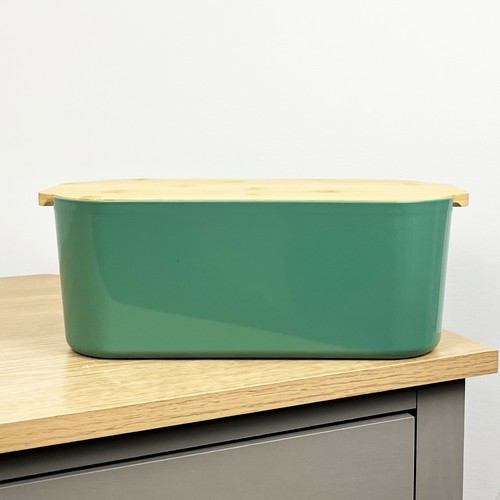 Green plastic bread - bread, storage