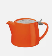 530ml Forlife Stump Teapot Carrot Orange with Infuser (2 servings)