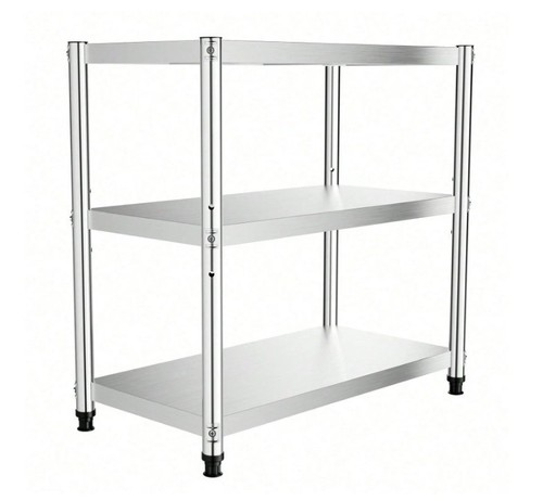 Stainless steel work table - steel,