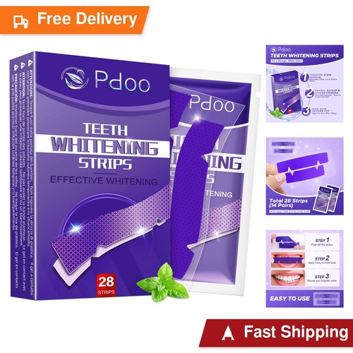 Purple teeth whitening strips - whitening,