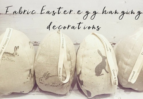 Hanging fabric decorations - decorations, (