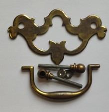 1 x Plate Handles p1832 3 1/2" - Solid Brass Armac