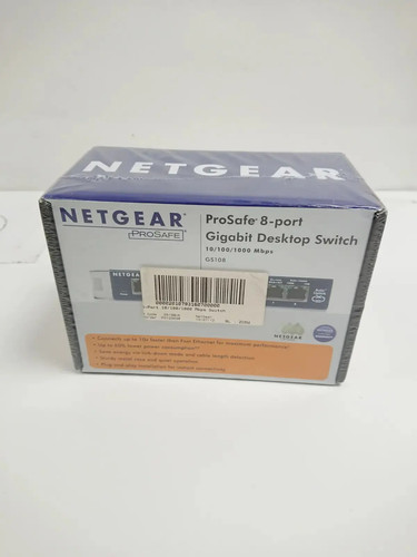Netgear prosafe gs108 - netgear,