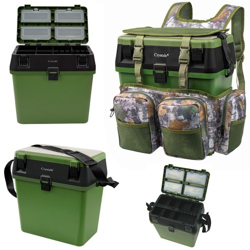 Fishing seatbox rucksack - seatbox,