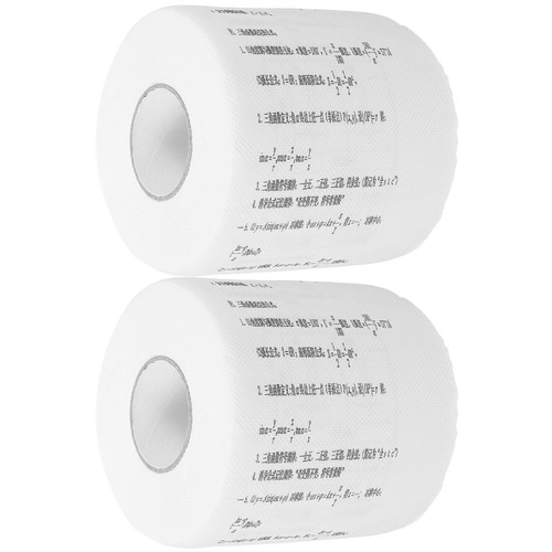 Rolls fun toilet paper - 2, of
