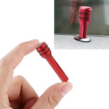 2x Red Aluminum Car Interior