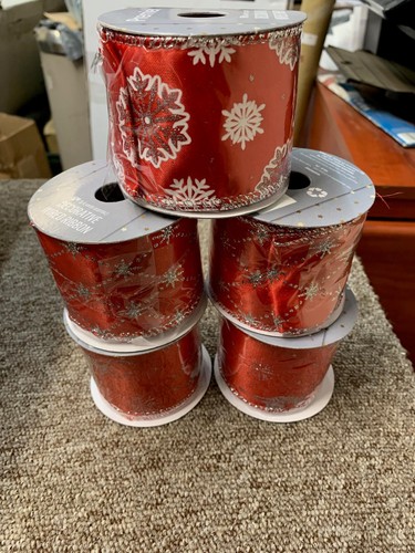 Premier christmas wired ribbon - christmas,