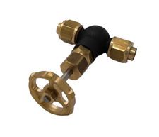 Globe valves, live steam