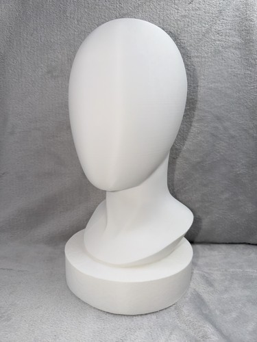 Minimalist mannequin head bust - mannequin,