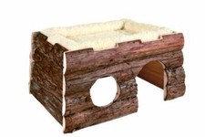 Rodent House Wooden House Guinea Pig Dwarf Rabbits Cuddly Bed