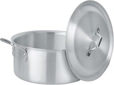 Aluminium Cookware Deep Stockpot Soup Pot Saucepan Cooking Pan Stew Catering