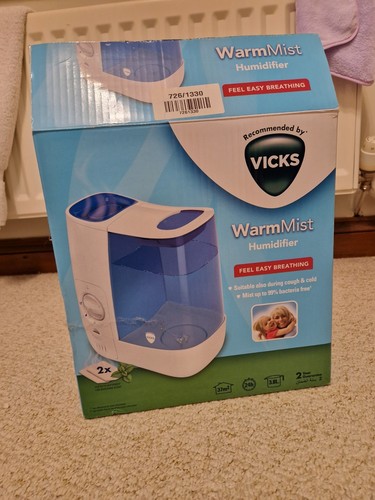 Vicks warm mist humidifier - mist,