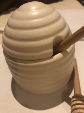 New- Ceramic Honey Pot with