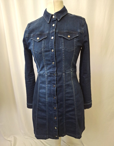 Karen millen denim shirt - karen, mini