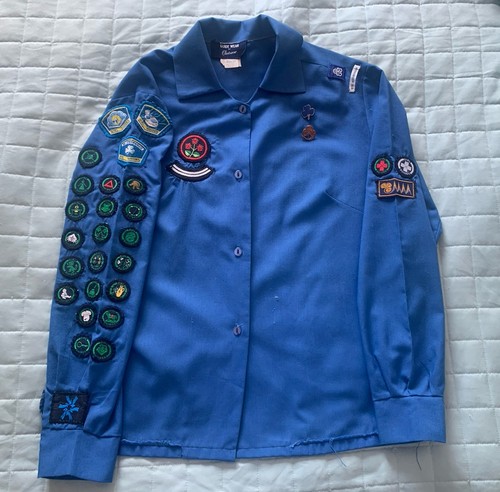 Vintage girl guide uniform top - guide,