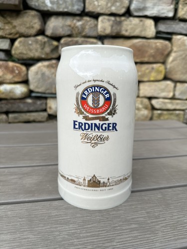 Beer stein erdinger - beer, weissbrau