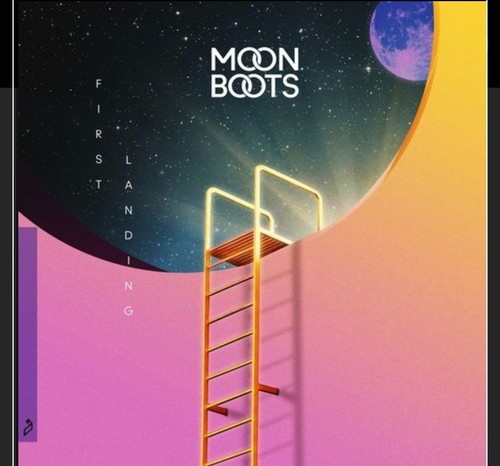 Moon boots first landing - first,