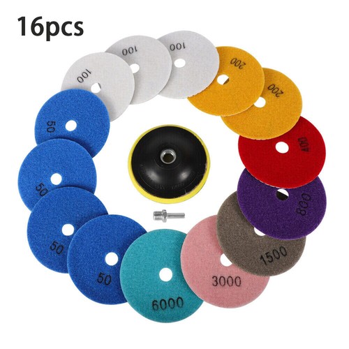 16pcs wet dry diamond - wet,
