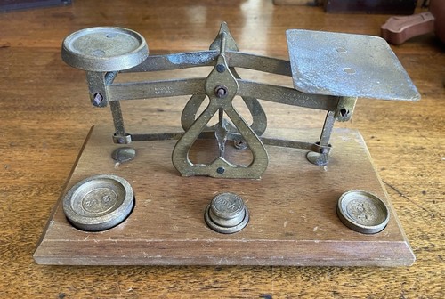 Avery brass balance scale - avery,