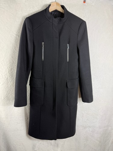 Zara woman black wool - zara, long
