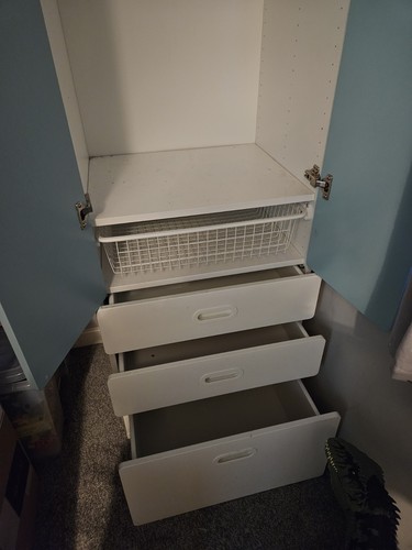 Ikea child wardrobe pair - ikea, child's