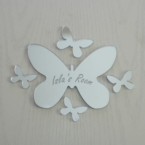 Butterfly mirror set - butterfly,