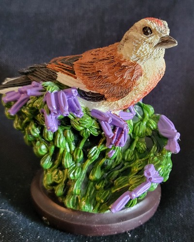 Eaglemoss the linnet bird - eaglemoss,