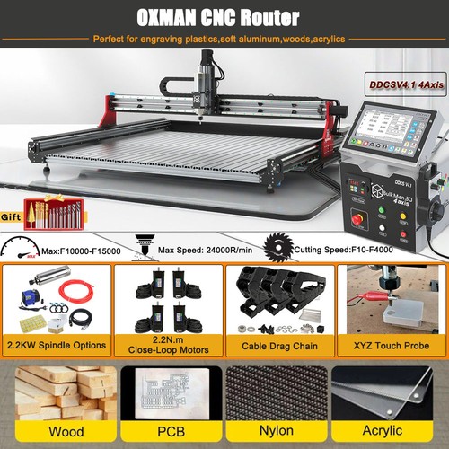 Bulkman3d oxman cnc router - cnc, 4