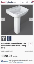 RAK  Series 600 52cm 2 TH
