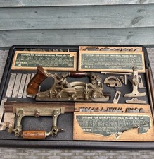 Stanley No.55 ‘Sweetheart’ Combination Plane With 3 Boxes Of Cutters + More