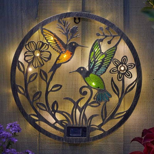 Wings decor disc garden light - decor,