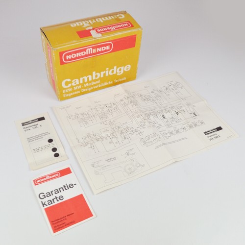 Nordmende cambridge empty - nordmende,