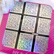 Nail Art Vinyl Stencil Guides