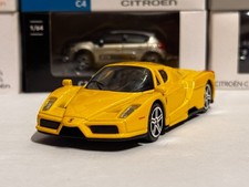Bburago Street Fire - Ferrari Enzo YELLOW - 1/43 Toy Car, Loose