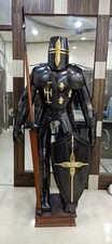 Medieval Knight Wearable Suit Of Armor Crusader Combat Full Body Armour KA