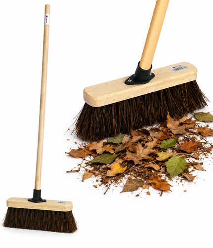 Outdoor yard broom stiff - yard,
