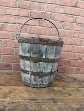 Vintage Antique Oak Wooden