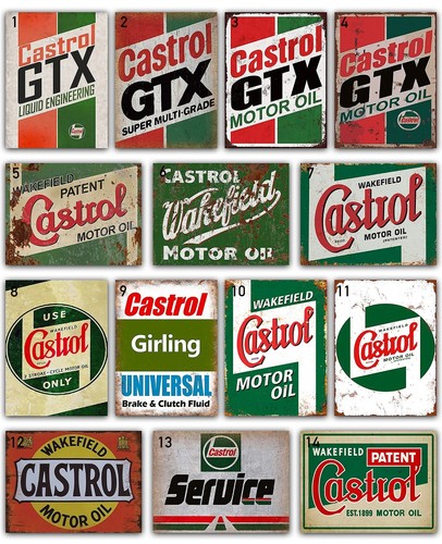 Vintage style castrol - vintage,