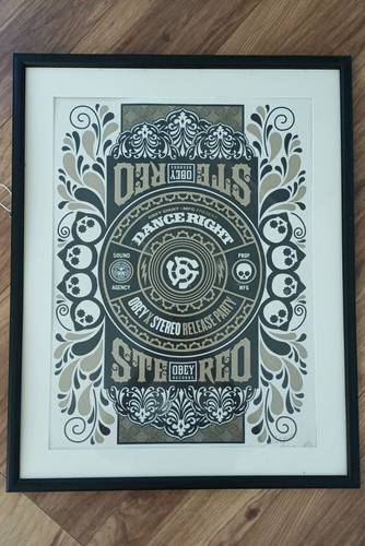 Shepard fairey dance right - shepard,