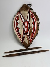 African Maasai Cowhide Shield