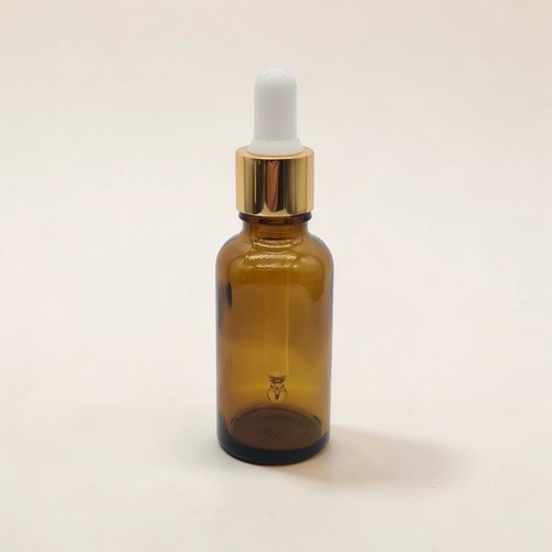 Amber glass bottles - glass,