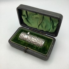 Solid Silver Scent Bottle