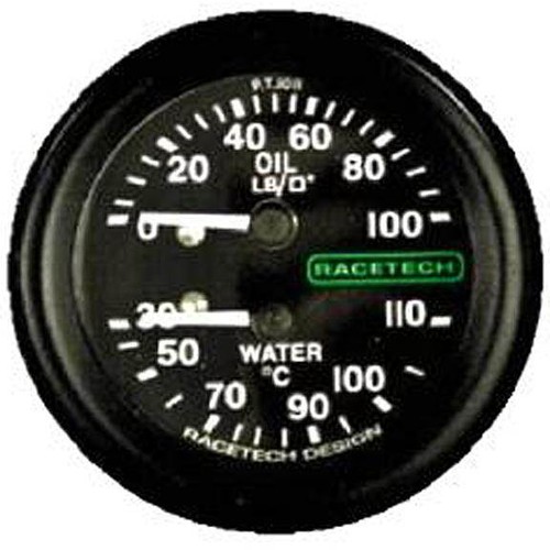 Racetech oil pressure water - oil, pressure/water