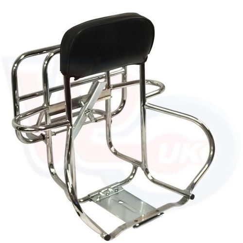 Chrome rear rack - spare, wheel