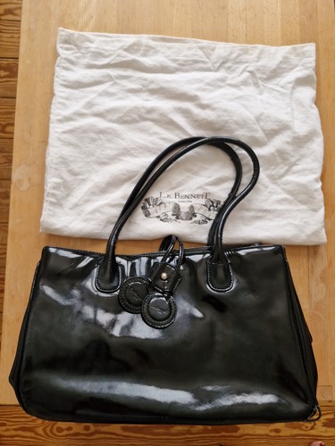 Bennett black patent - black,