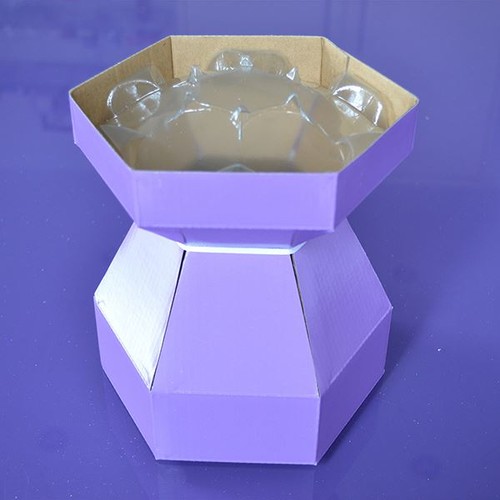 Cupcake gift box individual - cupcake,