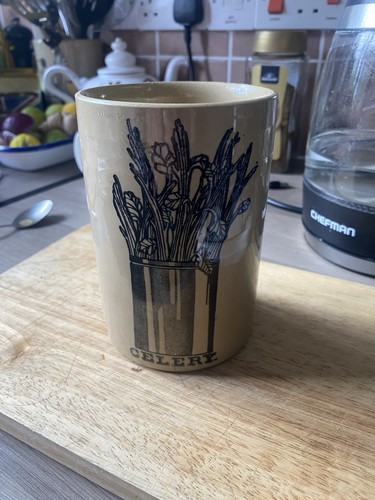 Vintage celery pot container - celery,