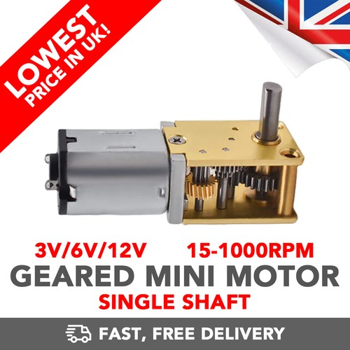Geared micro motor - motor, single